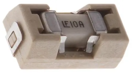 Produktfoto 1 von Littelfuse Nicht zurücksetzbare Sicherung 10A 125V F 5.03mm 3.81 mm
