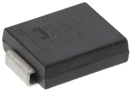 Produktfoto 1 von DiodesZetex B340 Oberfläche Diode Schottky-Diode Einfach, 40 V / 3 A, 2-Pin DO-214AA