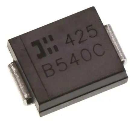 Produktfoto 1 von DiodesZetex B540C Oberfläche Diode Schottky-Diode Einfach, 40 V / 5 A, 2-Pin DO-214AA