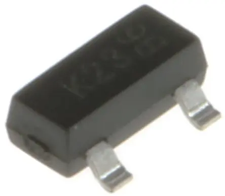 Produktfoto 1 von DiodesZetex BSS123 Typ N-Kanal, Oberfläche MOSFET Erweiterung 100 V / 170 mA 300 mW, 3-Pin SOT-23