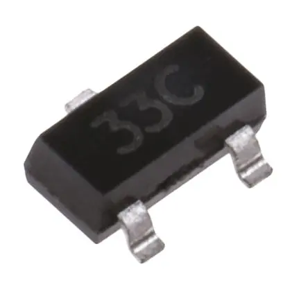 Produktfoto 1 von DiodesZetex Referenzspannung SOT-23, 3.3V max., Festwert, 3-Pin, ±1 %, Nebenwiderstand