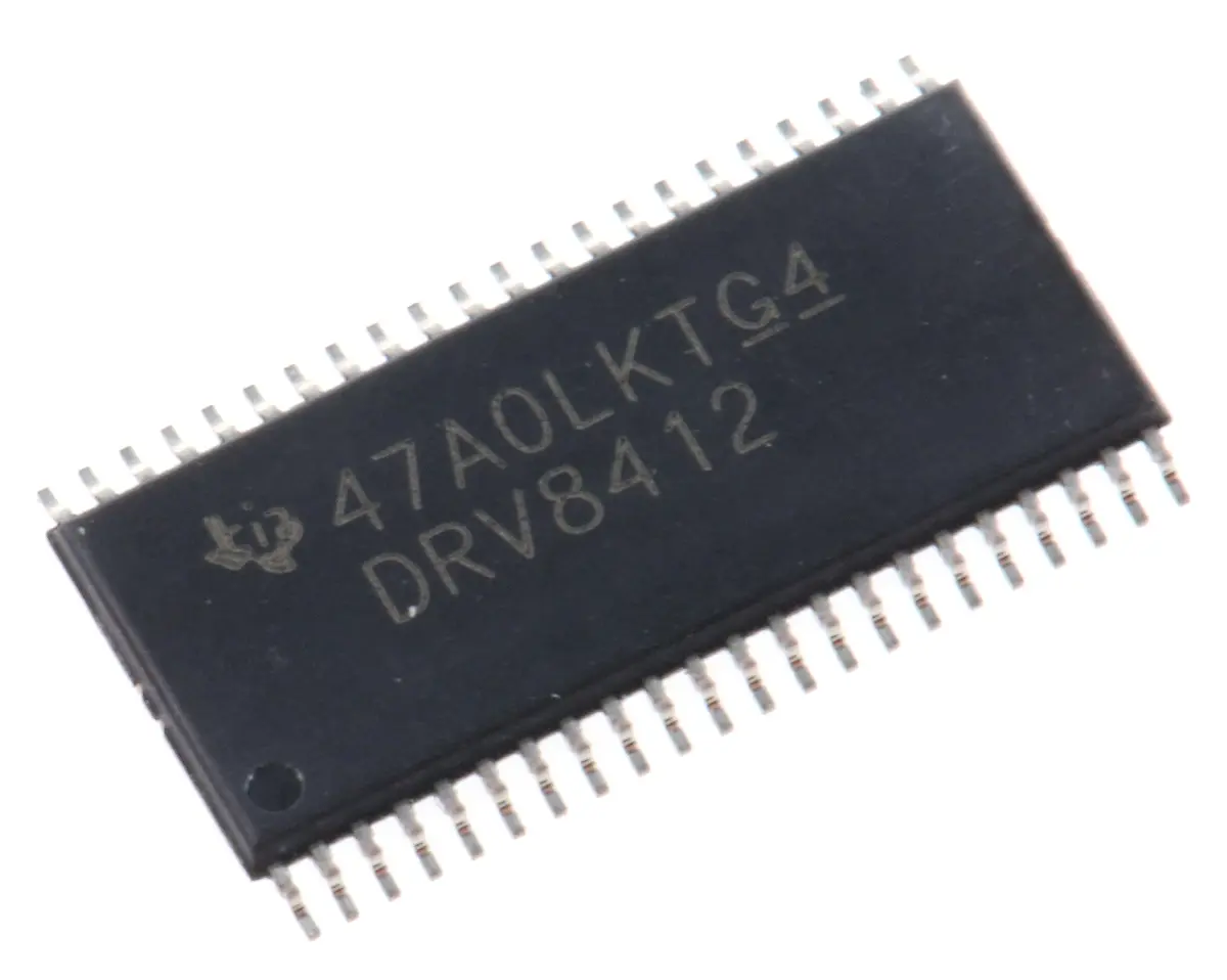 Produktfoto 1 von Texas Instruments Motortreiber-IC Doppelt 52 V, 6 A, 500 kHz, 3.2 W, HTSSOP, 44-Pin, 13.2 V, Gleichstrommotor