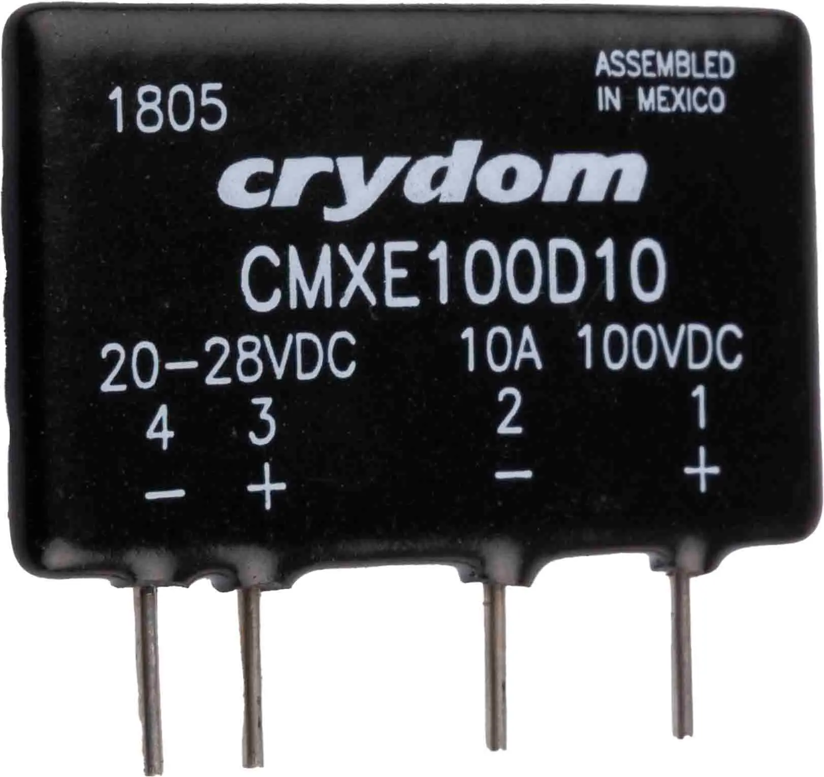 Produktfoto 1 von Sensata Crydom THT Halbleiterrelais DC, 1-poliger Schließer 100 Vdc / 10 A