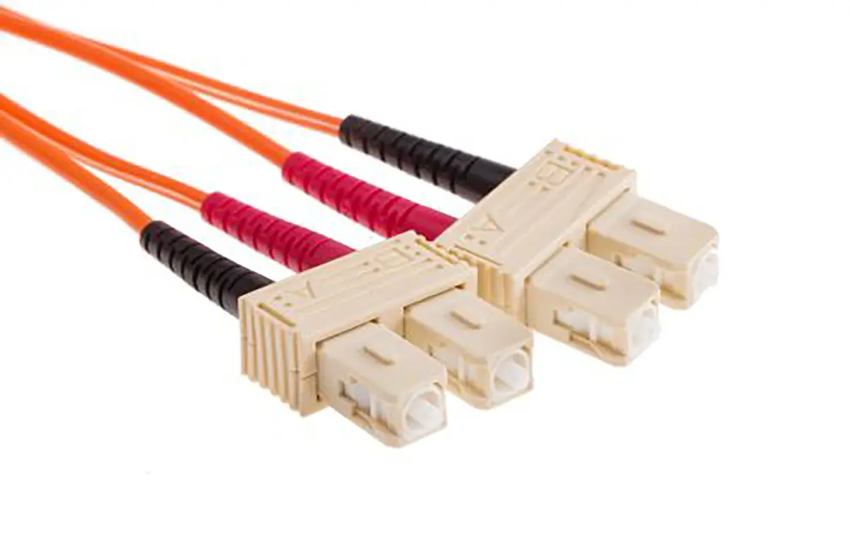 Produktfoto 1 von RS PRO LWL-Kabel 50 m 2-Fasern, Raucharm halogenfrei Orange 125 μm
