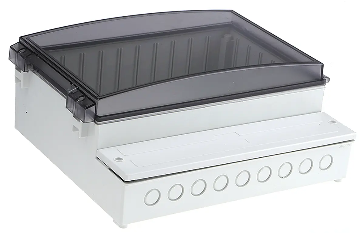 Produktfoto 1 von Fibox, Gehäuse, Grau, Polycarbonat, IP65 129 mm, 320 mm, 260 mm, CARDMASTER