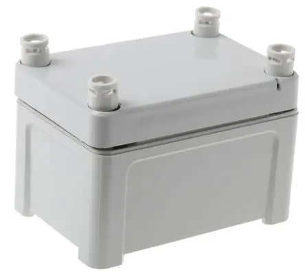 Produktfoto 1 von Fibox TEMPO; Gehäuse; ABS; Grau; IK07 IP65 Breite 65 mm Höhe 60 mm Länge 95 mm