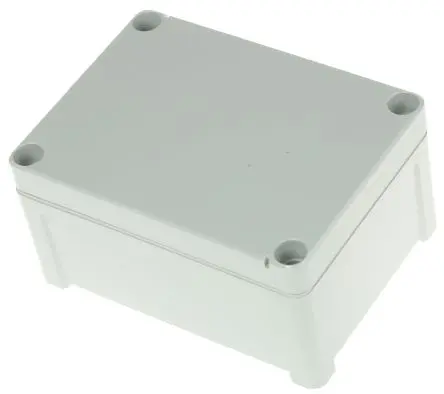 Produktfoto 1 von Fibox TEMPO; Gehäuse; ABS; Grau; IK07 IP65 Breite 95 mm Höhe 65 mm Länge 130 mm