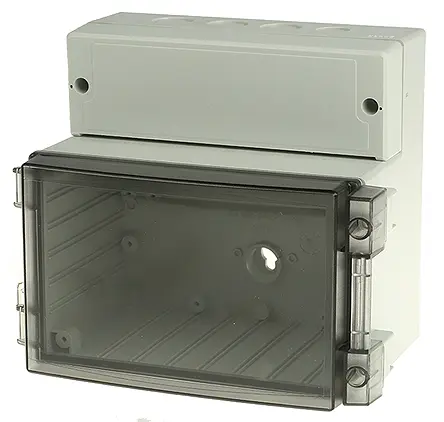 Fibox, Gehäuse, Grau, Polycarbonat, IP65 134 mm, 188 mm, 160 mm, CARDMASTER