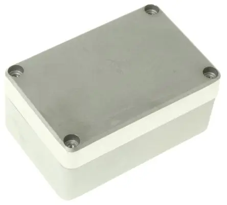 Produktfoto 1 von Fibox EURONORD; Gehäuse; Aluminium; farblos; IK08 IP68, IP67, IP66 Breite 66 mm Höhe 46 mm Länge 100 mm