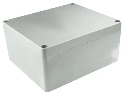 Produktfoto 1 von Fibox EURONORD; Gehäuse; Aluminium; farblos; IK08 IP66, IP67, IP68 Breite 200 mm Höhe 110 mm Länge 230 mm