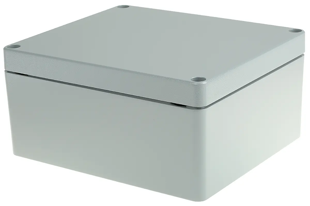 Produktfoto 1 von Fibox Euronord Aluminium Gehäuse Grau Außenmaß 230 x 200 x 110mm IP66, IP67