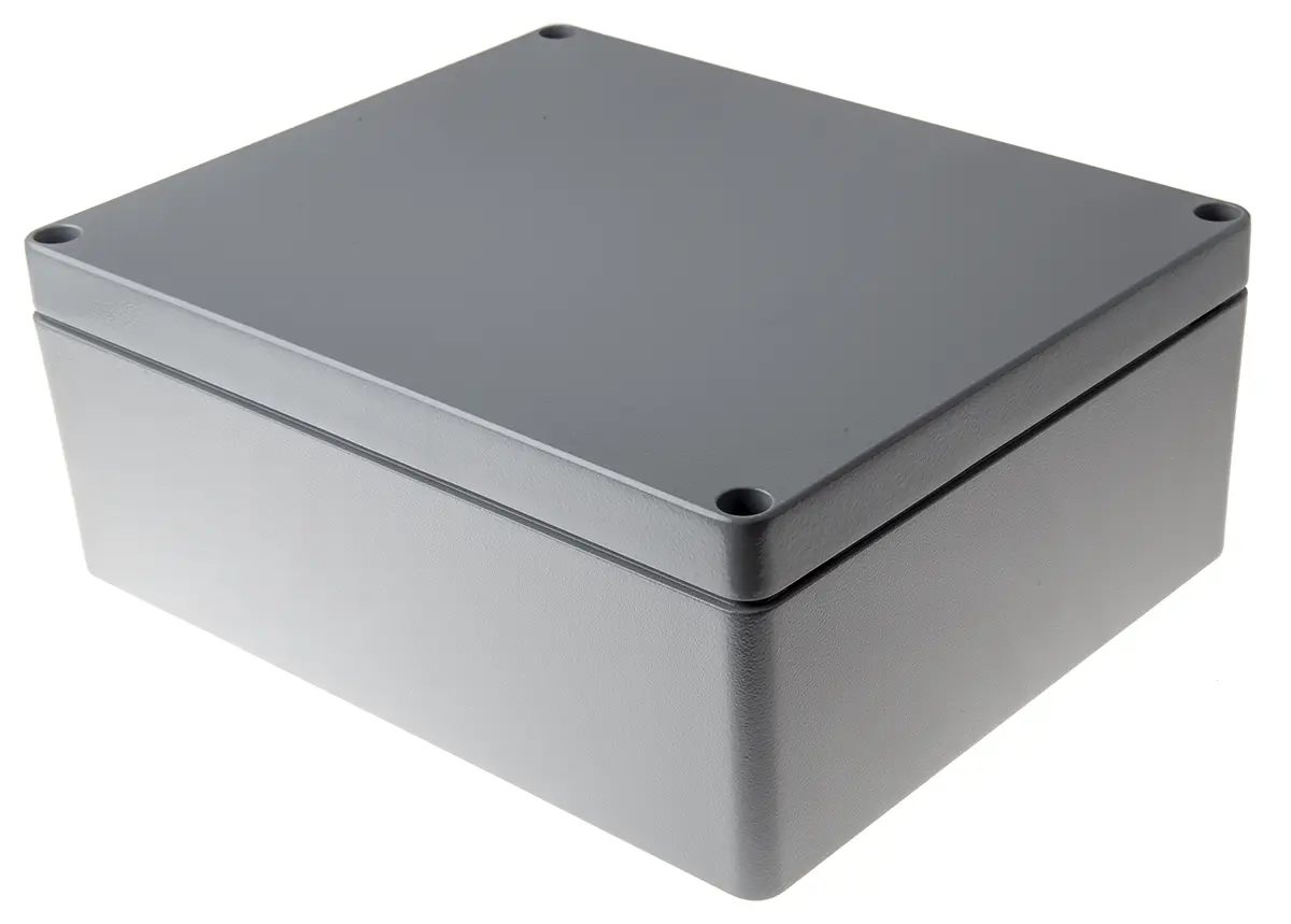 Produktfoto 1 von Fibox Euronord Aluminium Gehäuse Grau Außenmaß 280 x 230 x 110mm IP66, IP67, IP68