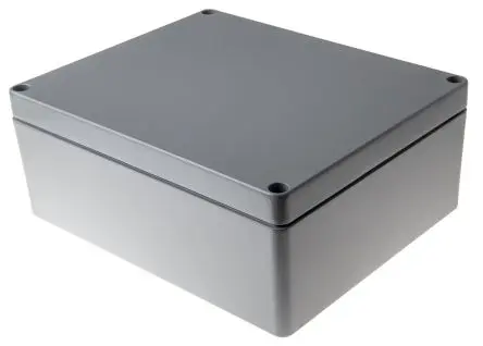 Produktfoto 1 von Fibox EURONORD; Gehäuse; Aluminium; Grau; IK08 IP66, IP67, IP68 Breite 230 mm Höhe 110 mm Länge 280 mm