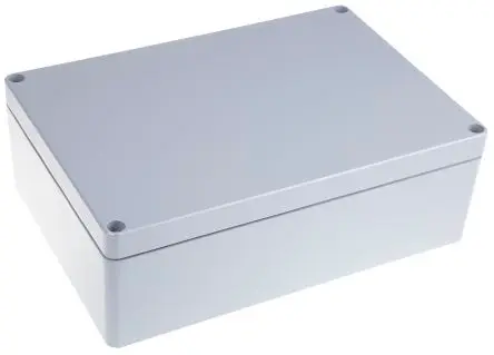 Produktfoto 1 von Fibox EURONORD; Gehäuse; Aluminium; Grau; IK08 IP67, IP66, IP68 Breite 230 mm Höhe 110 mm Länge 330 mm