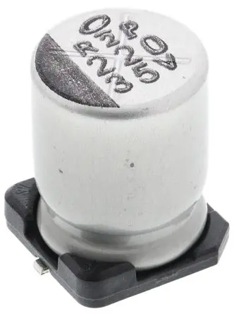 Produktfoto 1 von Nichicon WT Oberfläche Kondensator 220 μF Lot 20 % / 35V dc, Ø 8 mm x 10 mm x 10 mm, 105 °C
