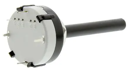 Produktfoto 1 von Lorlin 16-Stufen CK Drehschalter / 150mA Lot, 27.5 mm x 27.5mm x 68.1 mm