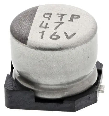 Produktfoto 1 von Nichicon WT Oberfläche Kondensator 47 μF Lot 20 % / 16V dc, Ø 6.3 mm x 5.4 mm x 5.4 mm, 105 °C