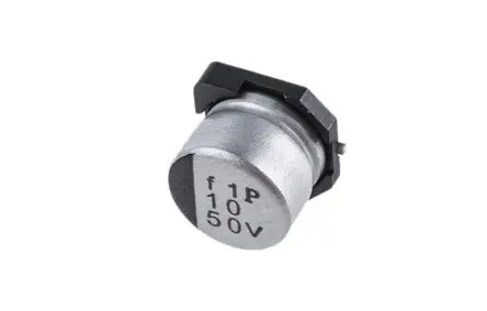 Produktfoto 1 von Nichicon WT Oberfläche Kondensator 10 μF Lot 20 % / 50V dc, Ø 6.3 mm x 5.4 mm x 5.4 mm, 105 °C