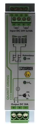 Produktfoto 1 von Phoenix Contact UPS Redundanzmodul für DIN-Schieneneinheit