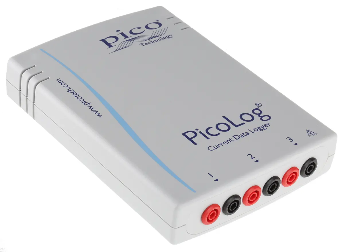 Produktfoto 1 von Pico Technology 3-Kanal Strom, Spannung Datenlogger, 1V ac / 200A, 0°C → +50°C