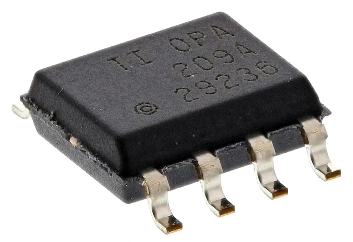 Produktfoto 1 von Texas Instruments Operationsverstärker Oberfläche 18 MHz SOIC, biplor typ. 18 V, biplor typ. 4.5 V, 8-Pin