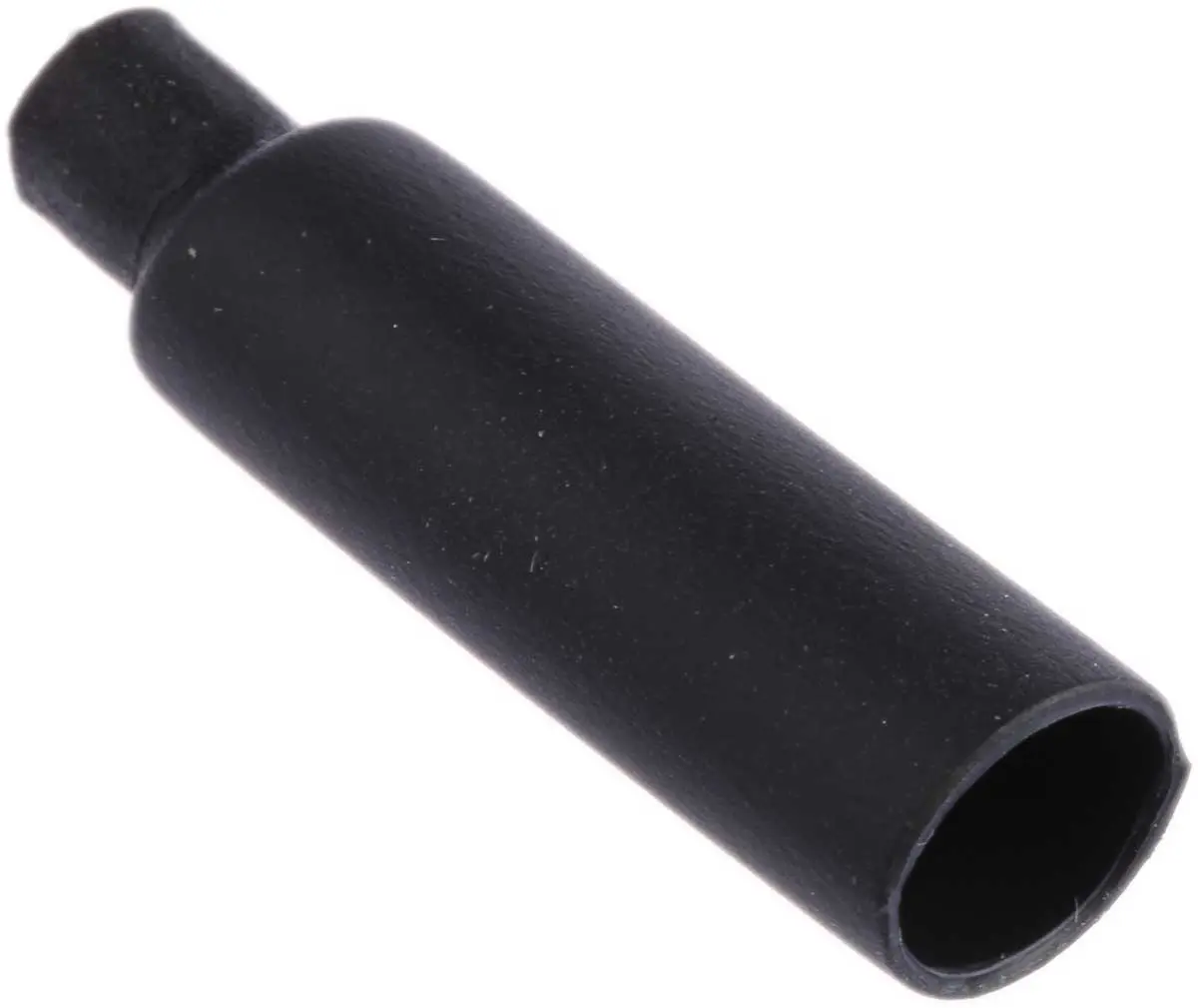 Produktfoto 1 von HellermannTyton PEC Endkappe, Polyolefin Schwarz, Ø 6 mm Schrumpfrate 3:1, Länge 25mm