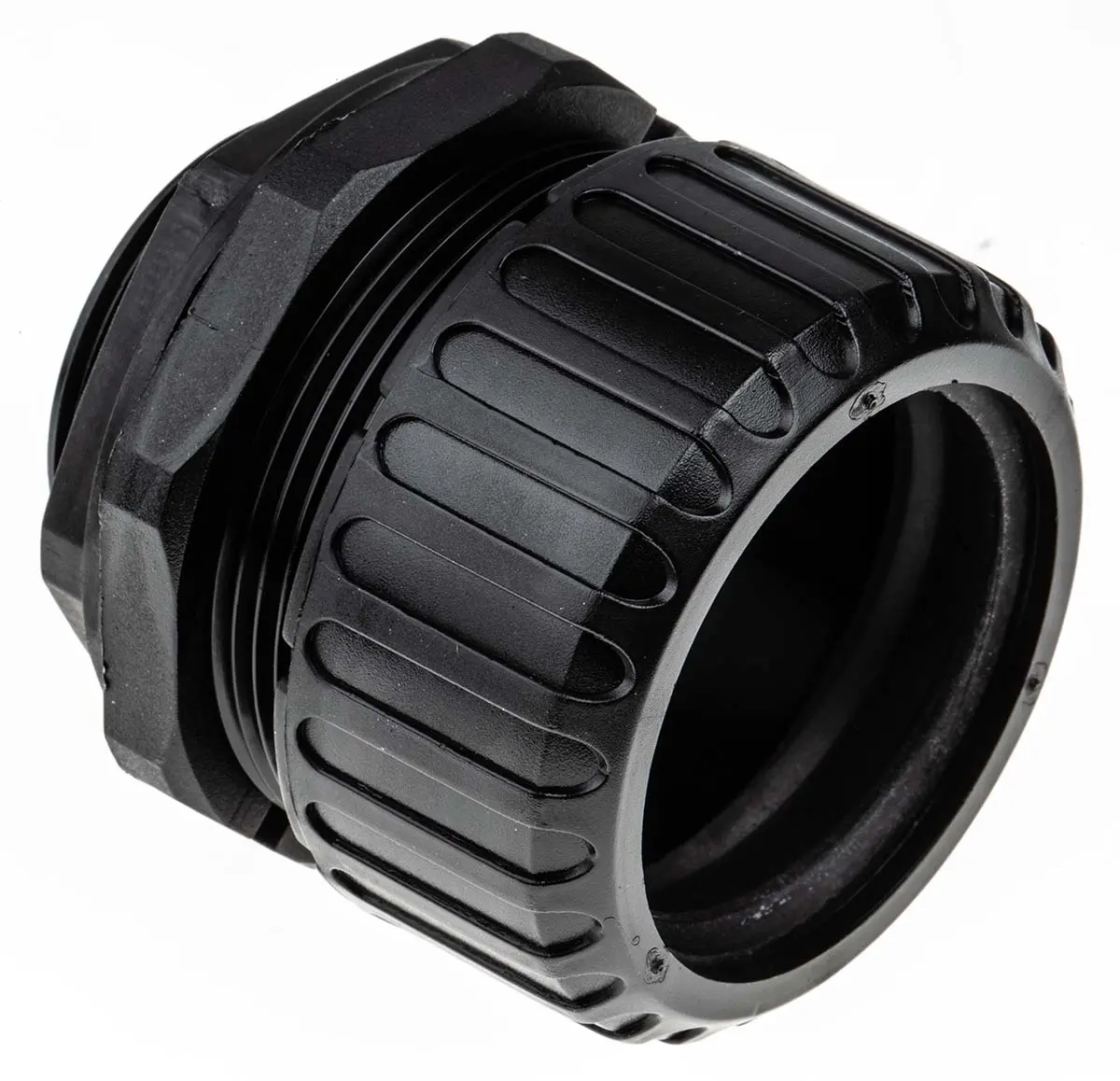 Produktfoto 1 von Adaptaflex XF Nylon 6.6 Kabelrohr Befestigung Nichtmetallisches System M40 40 mm Schwarz Schwarz-Finish IP65