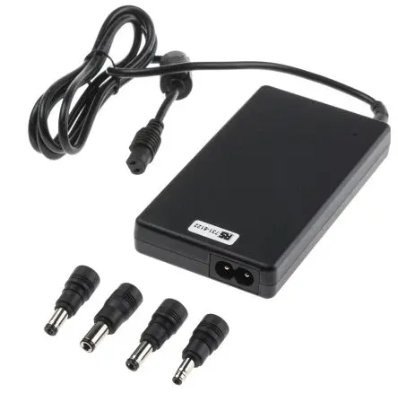 Produktfoto 1 von RS PRO 90 W EA10 1 AC/DC-Adapter 1,75 x 4,75 x 11 mm Koaxialsteckbuchse mit positivem Mittenkontakt, 2,1 x 5,5 x 10,5 mm