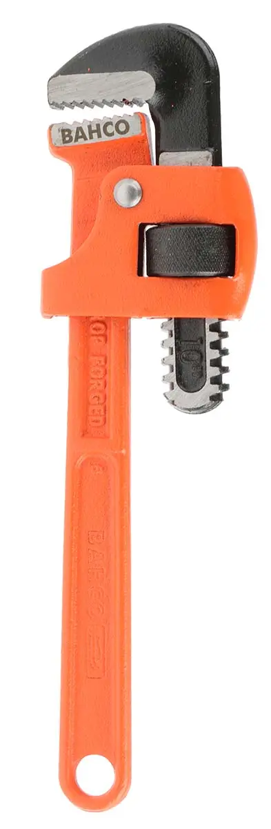 Produktfoto 1 von Bahco Schraubenschlüssel Rohrzange Nicht parkend, Metall Griff, Backenweite 35 mm, / Länge 254 mm