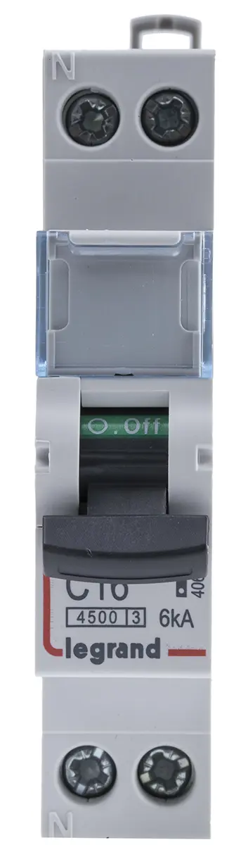 Produktfoto 1 von Legrand DNX3 Miniaturüberlastschalter Typ C, Pol 1-polig 16 A 250 V ac, Abschaltvermögen 50 kA DX 12 V dc