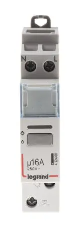 Produktfoto 1 von Legrand CX3 Schütz 230V ac-Spule, 250V / 16 A 1 Schließer Stillson-Rohr 1-Hilfskontakte