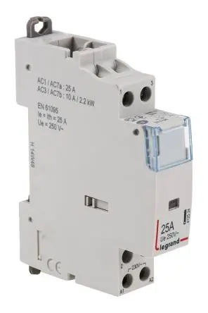 Produktfoto 1 von Legrand CX3 Schütz 230V ac-Spule, 2-polig, 400V / 25 A 230V ac 2 Öffner