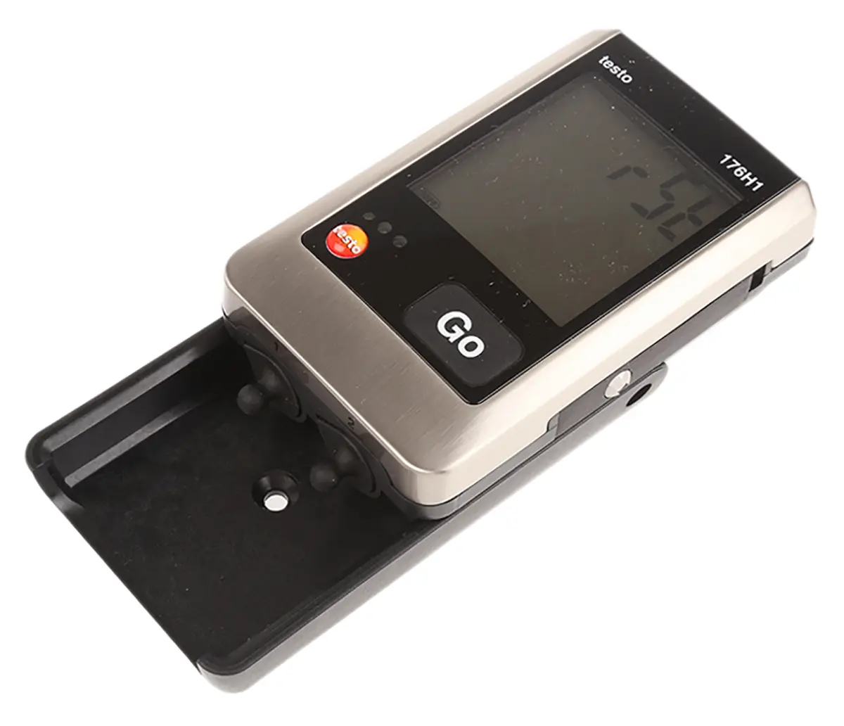 Produktfoto 1 von Testo 2-Kanal Feuchtigkeit, Temperatur Datenlogger, -20°C → +70°C / 100%RH, Sensor kapazitiv, NTC