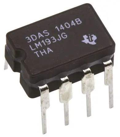 Produktfoto 1 von Texas Instruments Komparator Differenzial CDIP Offener Abfluss, Open-Collector 1.3 μs 2-Kanal 8-Pin 36V 2 V