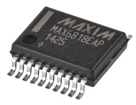 Produktfoto 1 von Maxim Integrated Entprellungsschaltkreis CMOS 8-Kanal 20-Pin SSOP Oberfläche 5.5V 2.7 V