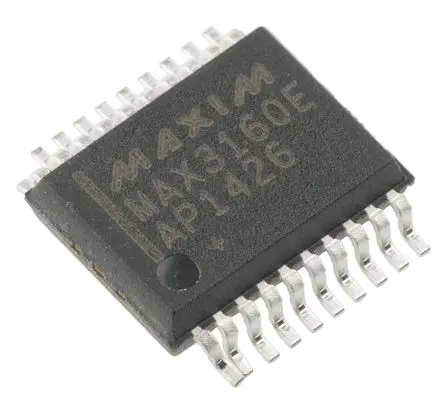 Produktfoto 1 von Maxim Integrated Leitungstransceiver Wandler, Leitungstreiber, Treiber CMOS/TTL CMOS Invertierer 20-Pin SSOP