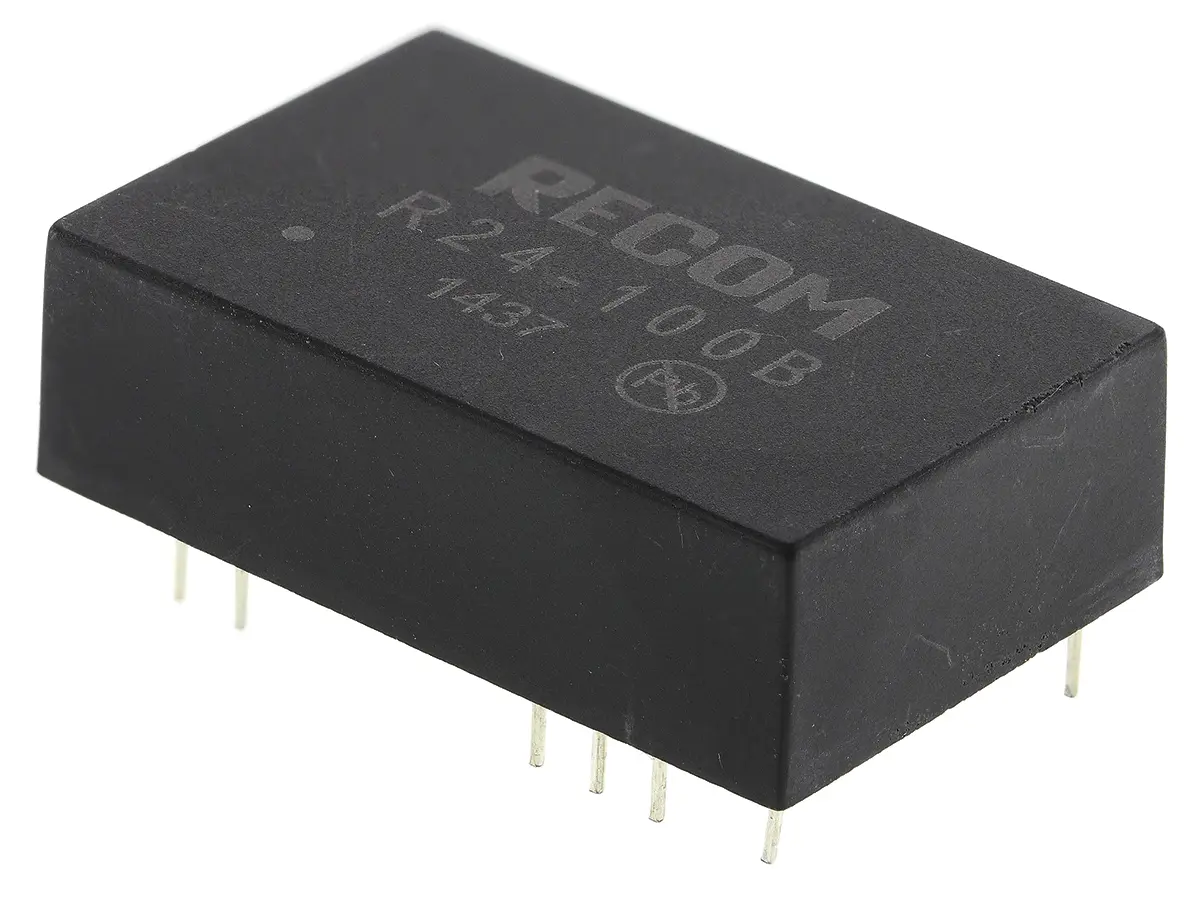 Recom DC/DC-Wandler 5W 24 V dc IN, 55 → 135V dc OUT / 50mA Durchsteckmontage 3kV dc isoliert