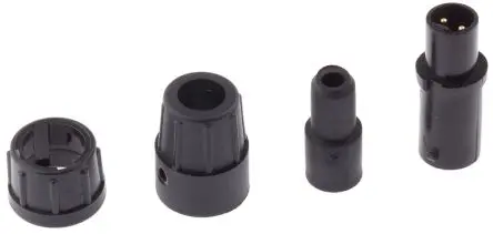 Produktfoto 1 von Switchcraft MICRO-CON-X 13.5 Subminiature Rundsteckverbinder Stecker 2-polig Stecker 7.5A Kabel IP67