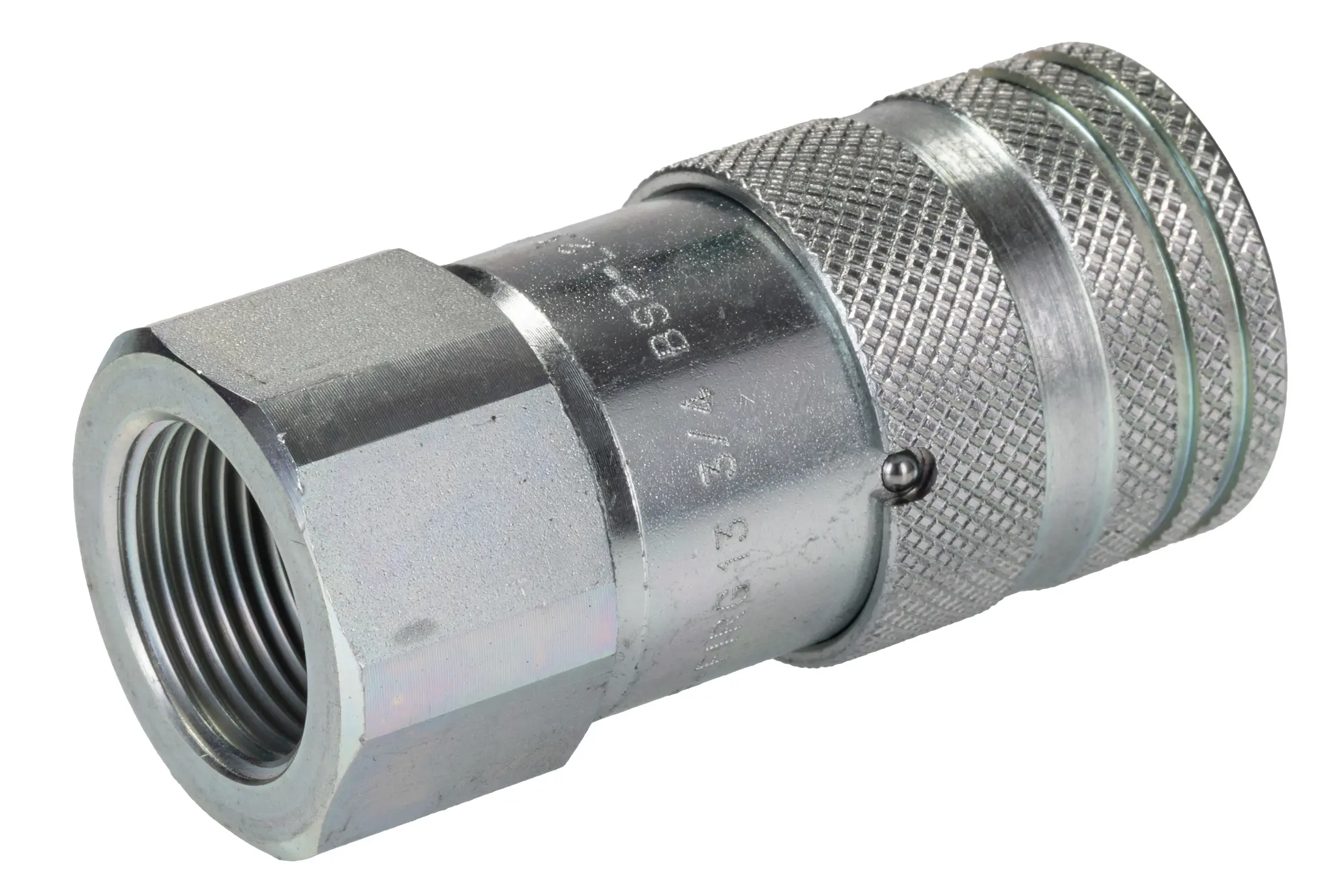 Produktfoto 1 von RS PRO RS Hydraulik-Schnellkupplung Buchse, Kohlenstoffstahl, 3/4 in