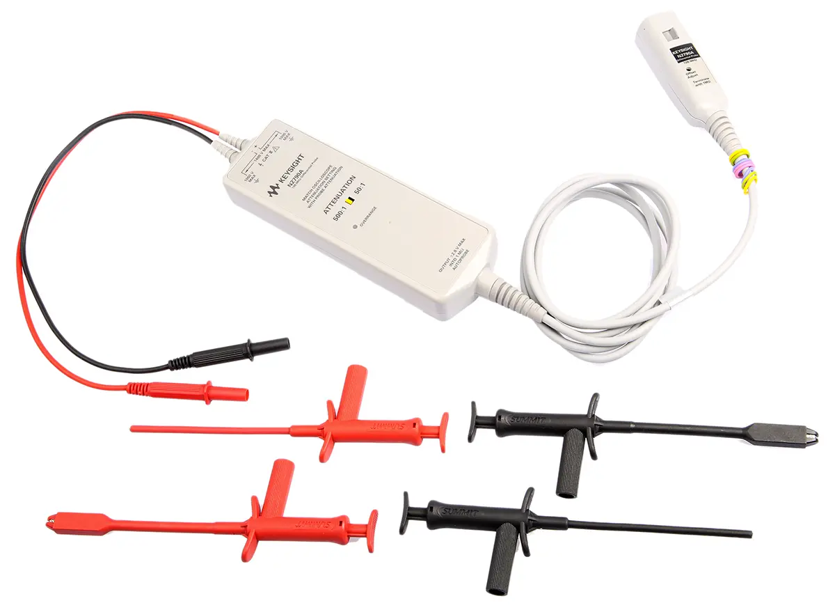 Produktfoto 1 von Keysight Technologies N N2790A Oszilloskoptastkopf Differenzial 1:50, 1:500 100 MHz 1.4 kV BNC