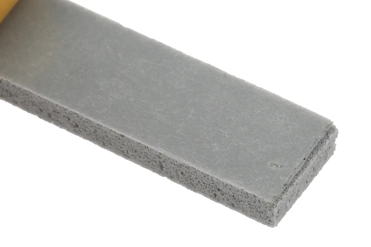 RS PRO Silikon Schaum Schaumstoff Klebeband, Einseitig, Grau, Stärke 4.8 mm, 15 mm x 5 m