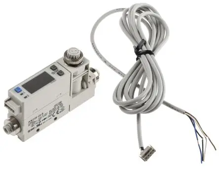 Produktfoto 1 von SMC PFM Luft Durchflussschalter 0.2l/min → 10l/min Typ Integrierte Anzeige