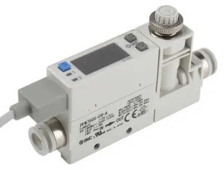 Produktfoto 1 von SMC PFM Luft Durchflussschalter 1l/min → 50l/min Typ Integrierte Anzeige