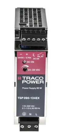 Produktfoto 1 von TRACOPOWER TSP DIN-Schienen Netzteil Geschalteter Modus 264V ac Wechselstrom/Gleichstrom / 3.75 A 28V dc DC 90 W