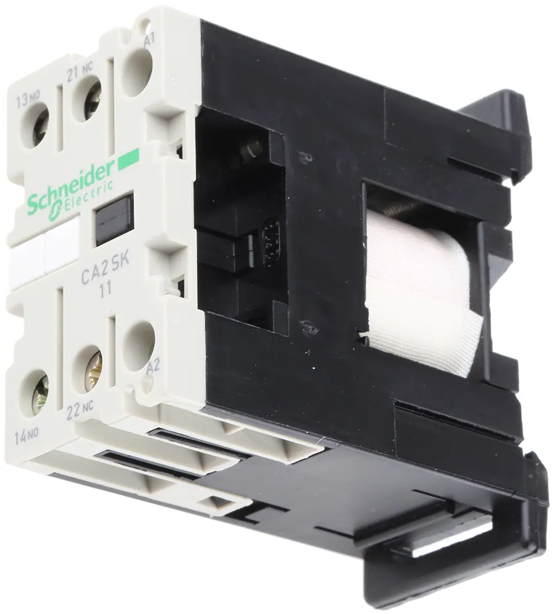 Produktfoto 1 von Schneider Electric TeSys Steuerrelais 1 Schließer/1 Öffner, 220V / 10 A, 56 mm x 27 mm