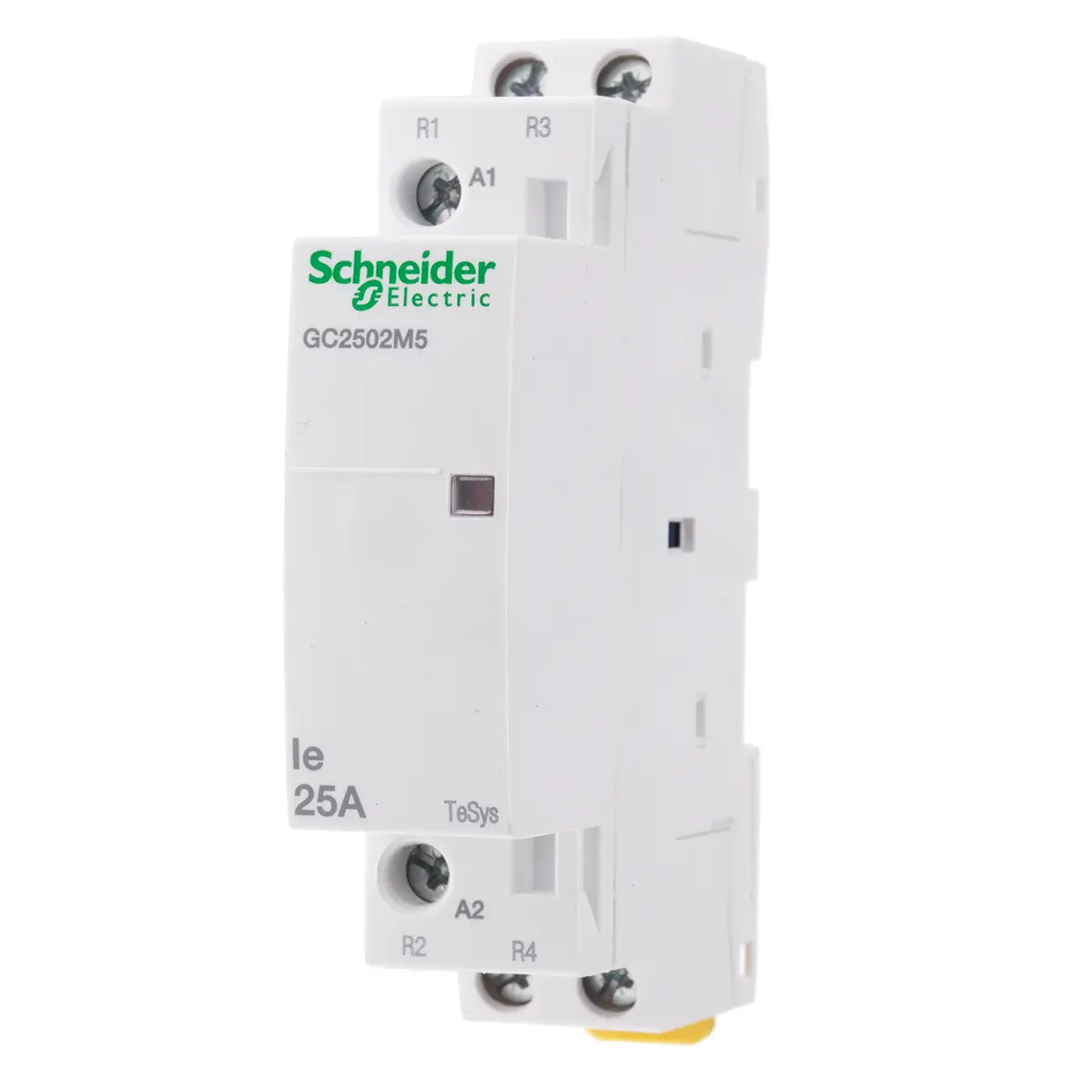 Produktfoto 1 von Schneider Electric TeSyS GC Schütz 230V ac-Spule, 2-polig, 250V ac / 25 A 240V 2 Öffner Motorsteuerung 1-Hilfskontakte