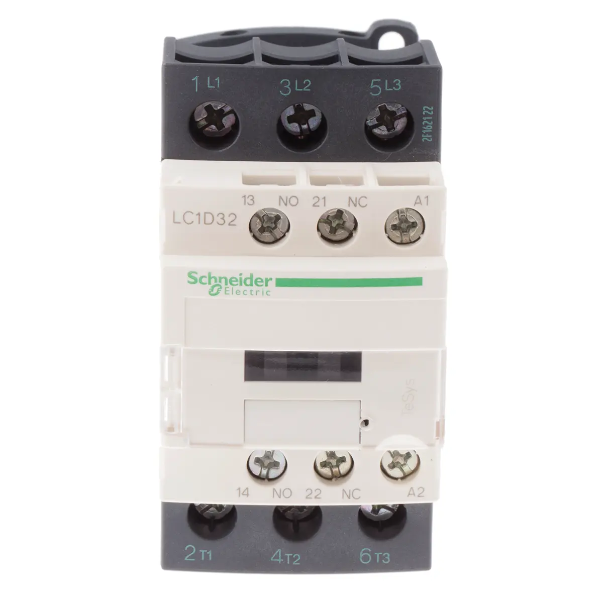 Produktfoto 1 von Schneider Electric LC1D Schütz 400 V ac-Spule, 3-polig, 690V ac/dc 415 V 2 HP 3 Schließer Motorsteuerung 2-Hilfskontakte