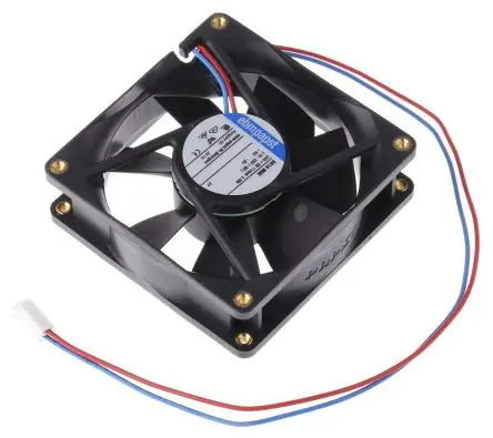 Produktfoto 1 von ebm-papst 8400 N Axiallüfter, Hülse, 24V dc / 2.8 W, 3600 U/min, 79 m³/h IP20 80 mm 25mm 25 mm