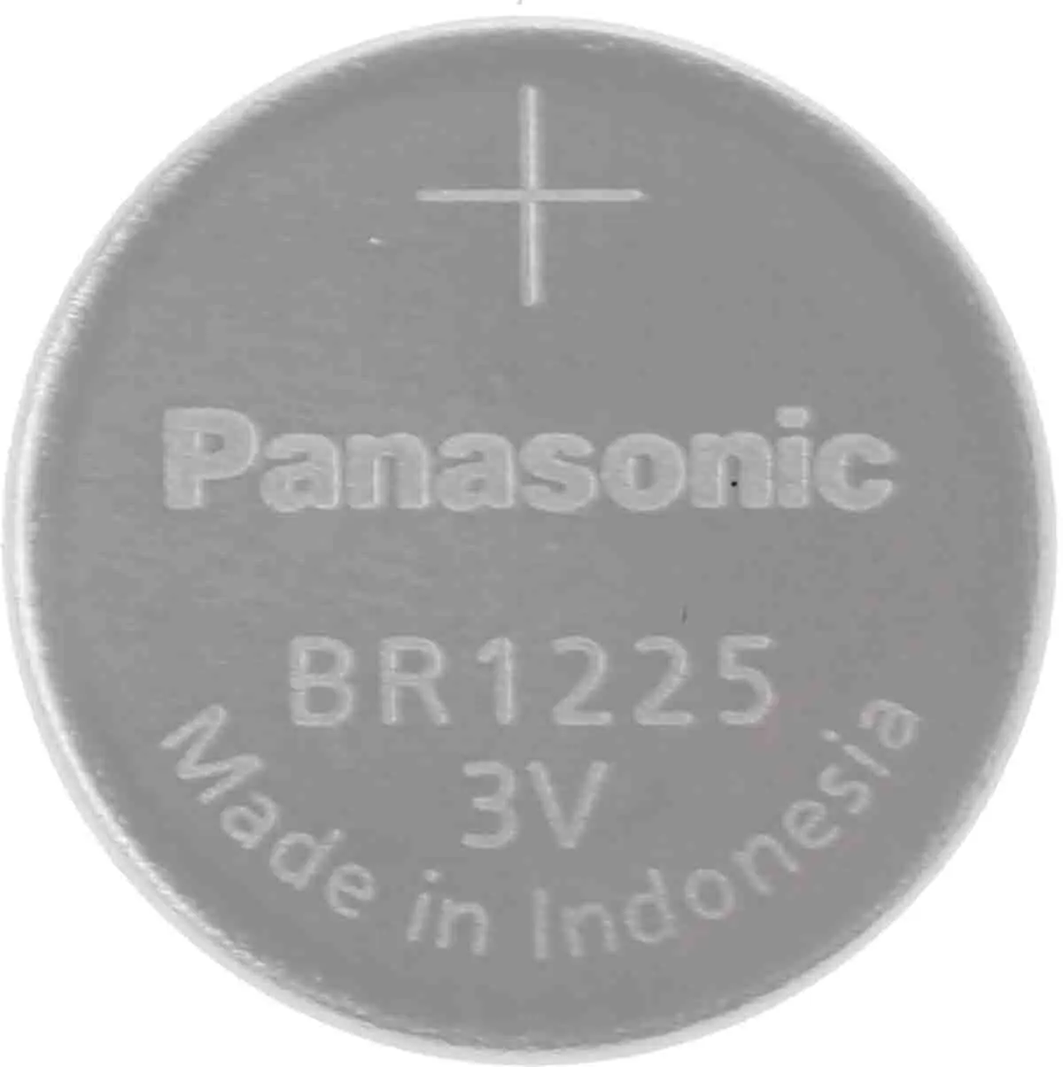 Produktfoto 1 von Panasonic, Lithium-Poly-Carbonmonofluorid Knopfzelle Ø 12.5 mm, 3 V / 48 mAh
