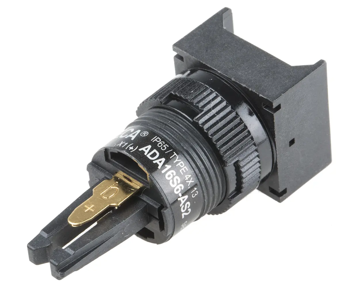 Produktfoto 1 von RS PRO Druckschalter Beleuchtet Rastend Panel Ø 16 mm / 5A 250 V ac, IP65